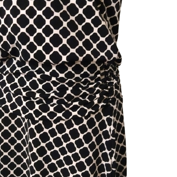 🔵BOGO FREE🔵 Valerie Bertinelli Sleeveless Ruched Waist Dress Sz 6 - Picture 4 of 7